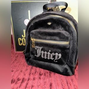 Juicy Couture Velvet Mini Backpack